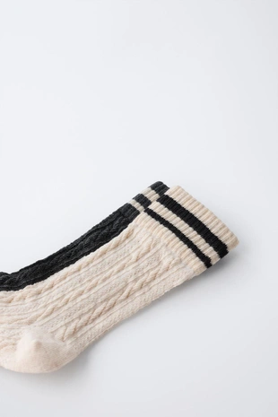 Купить Zara Набор из двух пар полосатых длинных носков