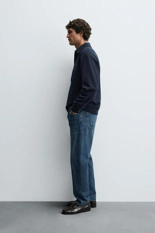 Толстовка-поло INTERLOCK на молнии