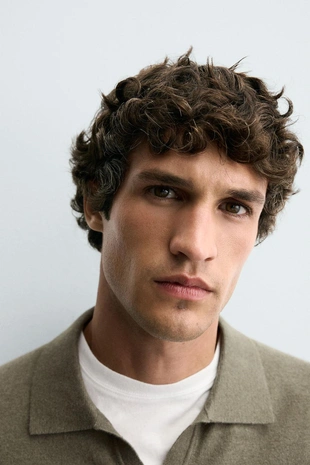 Поло трикотажное фактурное- Заказать в России