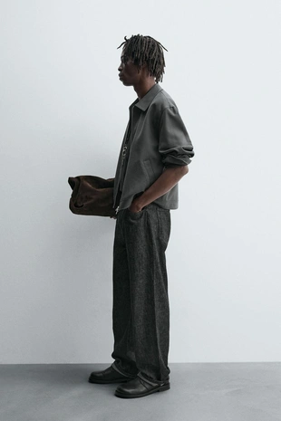 Куртка-рубашка REGULAR FIT на молнии- Заказать в России