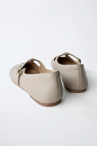 Кожаные балетки- Заказать в России