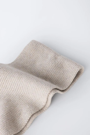 Sand | 0653/615/711 - Zara Трикотажный шарф с помпоном