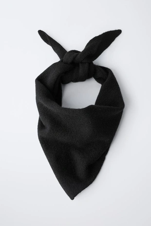 Вязаная косынка