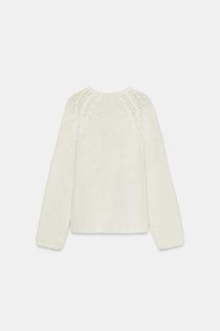 Свитер крупной вязки- Заказать в России