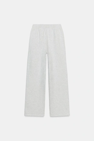 Купить Zara Прямые велюровые брюки со шлевками