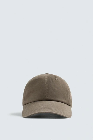 Кепка из стираного хлопка- Заказать в России