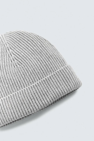 Трикотажная шапка из хлопка и кашемира- Заказать в России