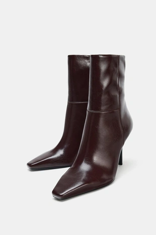 Ботильоны на высоком каблуке-шпильке- Заказать в России