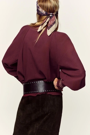 Рубашка с вышивкой и кисточками- Заказать в России