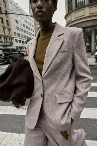 Блейзер из ткани в стиле рустик- Заказать в России