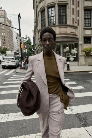 Блейзер из ткани в стиле рустик- Заказать в России