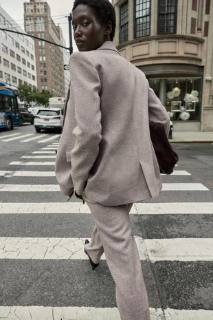 Блейзер из ткани в стиле рустик- Заказать в России