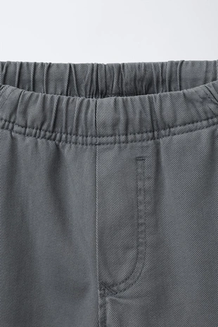 Blue / Grey | 7147/770/485 - Zara Брюки карго из твила