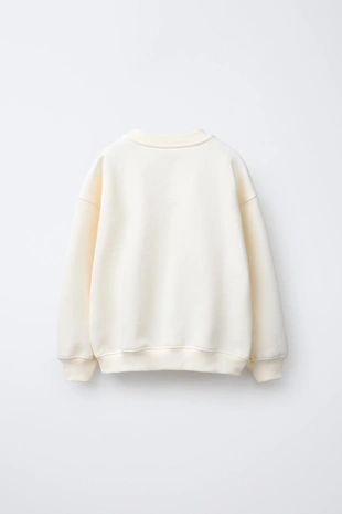 Толстовка с нашивкой и рельефной надписью- Заказать в России