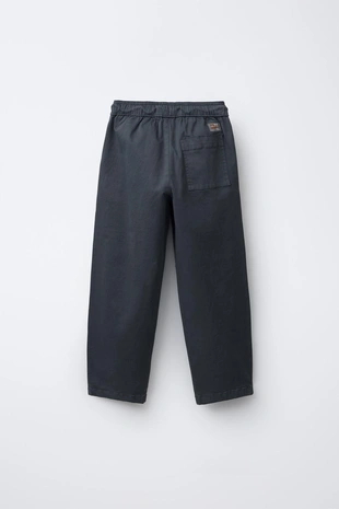 Купить Zara Прямые брюки с нашивкой