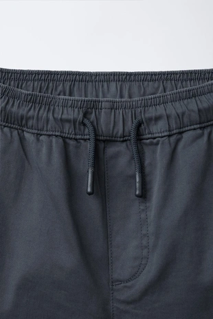 Blue | 6786/761/400 - Zara Прямые брюки с нашивкой