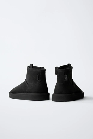 Ботинки с мехом