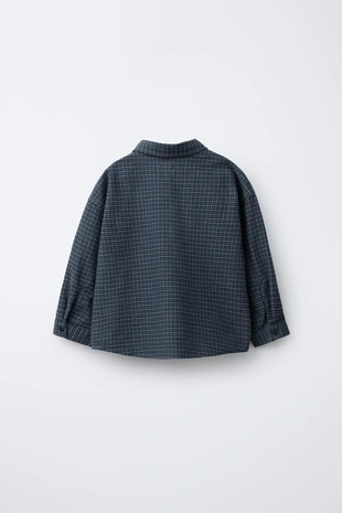 Купить Zara Теплая рубашка в клетку