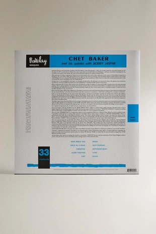 Винил CHET BAKER AND HIS QUINTET- Заказать в России