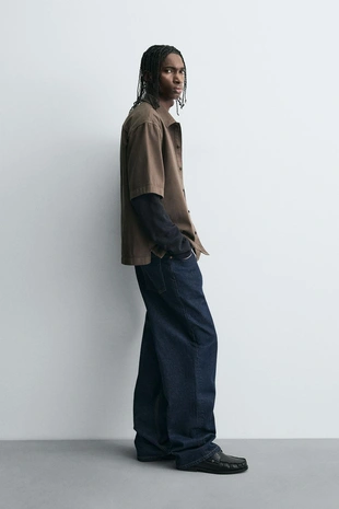 Куртка-рубашка с вышивкой