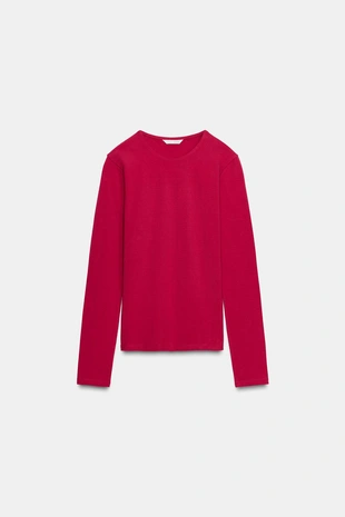 Базовая хлопковая футболка- Заказать в России