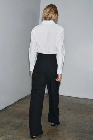 White | 4043/253/250 - Zara Рубашка OXFORD ZW COLLECTION