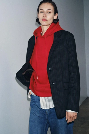 Худи OVERSIZE с капюшоном- Заказать в России