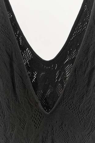 Бесшовный кружевной комбинезон- Заказать в России