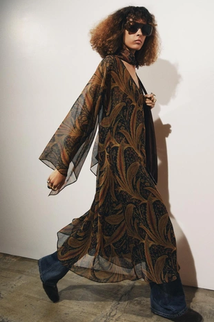 Платье с платочным принтом пейсли ZW COLLECTION- Заказать в России