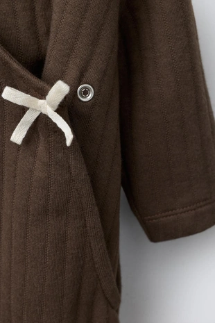 Brown | 5767/601/700 - Zara Стеганый комбинезон