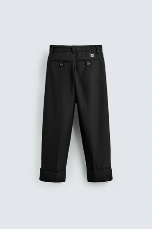 Брюки от костюма с заплаткой MICKEY MOUSE HARRY LAMBERT FOR ZARA X DISNEY- Заказать в России