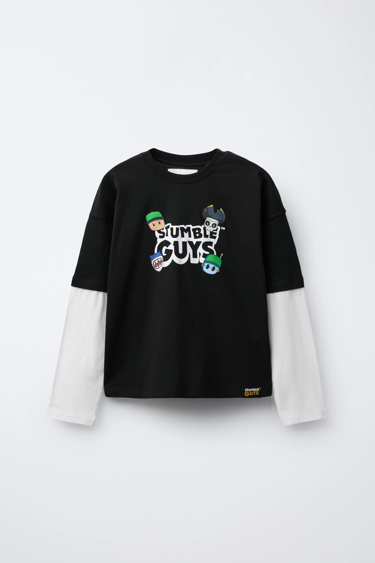 Футболка с длинными рукавами stumble guys ™ © scopely