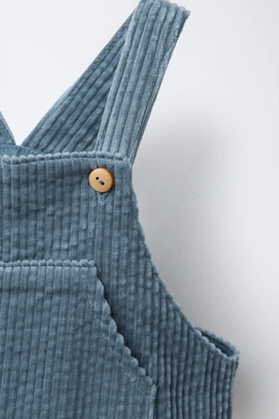 Blue | 6303/581/400 - Zara Комбинезон из плотного вельвета