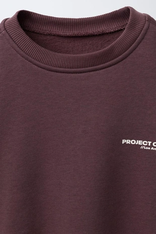 Комплект: толстовка и джоггеры с текстом- Заказать в России