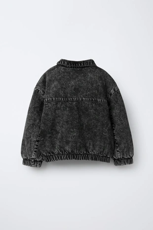 Купить Zara Джинсовый бомбер