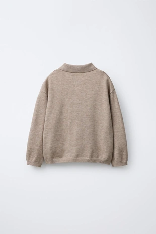 Купить Zara Трикотажный джемпер поло