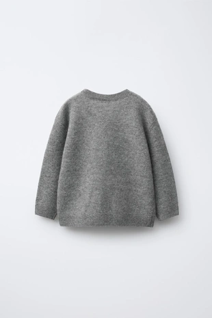 Купить Zara Трикотажный свитер из 100% кашемира