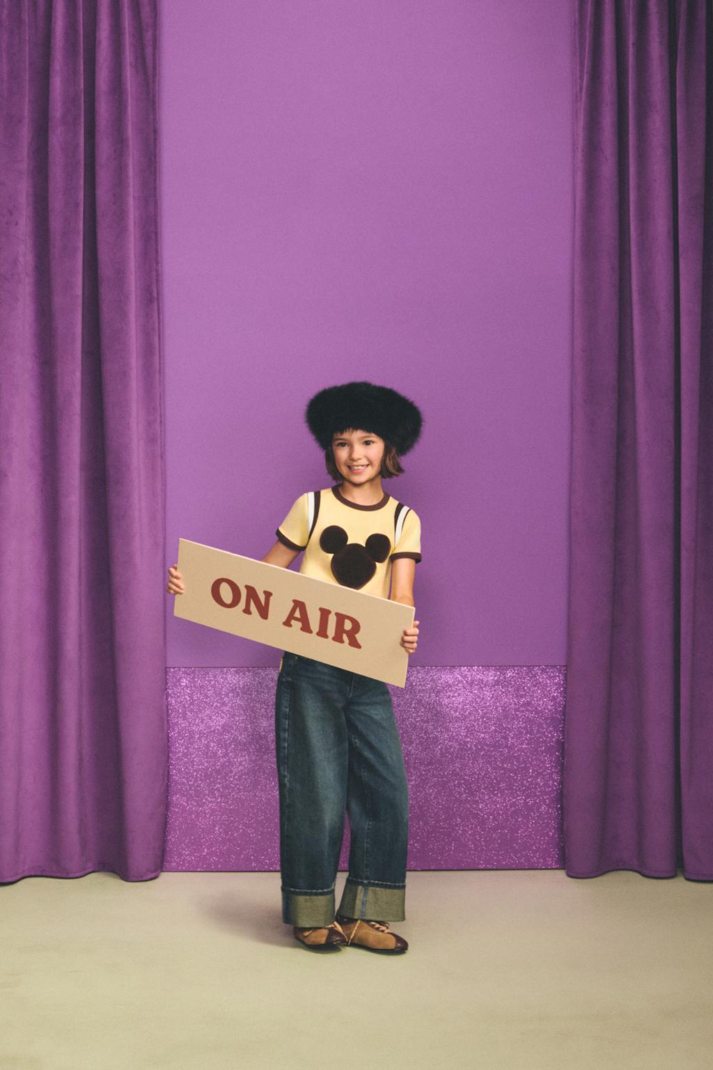 Берет из искусственного меха harry lambert для zara x disney