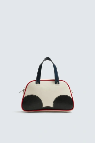 Купить Zara Мини-сумка-боулинг HARRY LAMBERT FOR ZARA X DISNEY
