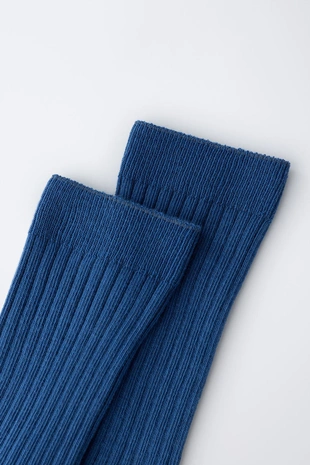 Купить Zara Высокие носки в рубчик