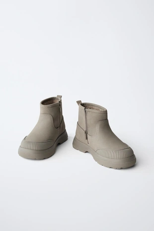 Grey | 7120/630/802 - Zara Ботинки с подкладкой