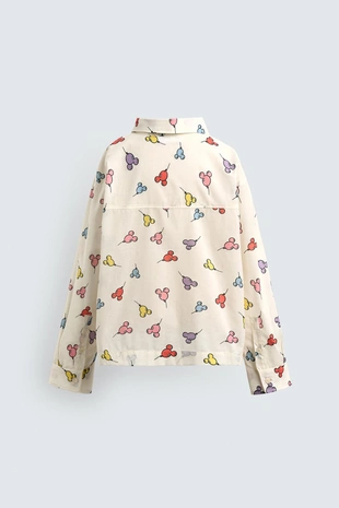 Купить Zara Рубашка с шарами MICKEY MOUSE HARRY LAMBERT FOR ZARA X DISNEY