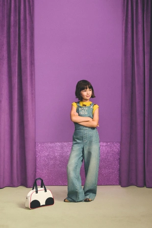 Джинсовый комбинезон с вышивкой MICKEY MOUSE HARRY LAMBERT FOR ZARA X DISNEY- Заказать в России