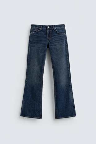 Джинсы клеш с низкой посадкой HARRY LAMBERT FOR ZARA X DISNEY- Заказать в России