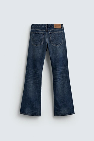 Джинсы клеш с низкой посадкой HARRY LAMBERT FOR ZARA X DISNEY- Заказать в России