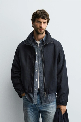 Укороченная стеганая куртка- Заказать в России