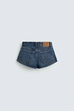 Navy blue | 6045/202/401 - Zara Мини-шорты деним HARRY LAMBERT FOR ZARA X DISNEY