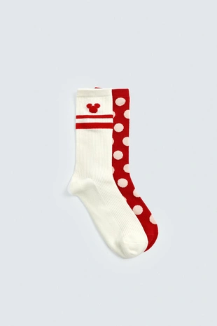 Комбинированные носки, 2 шт. HARRY LAMBERT FOR ZARA X DISNEY