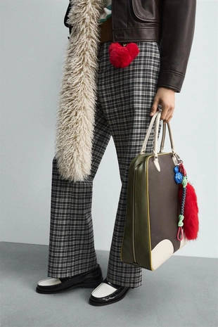 Кожаная сумка-шопер HARRY LAMBERT FOR ZARA X DISNEY- Заказать в России