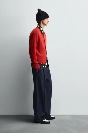 Кардиган с нашивкой MINNIE MOUSE HARRY LAMBERT для ZARA X DISNEY- Заказать в России